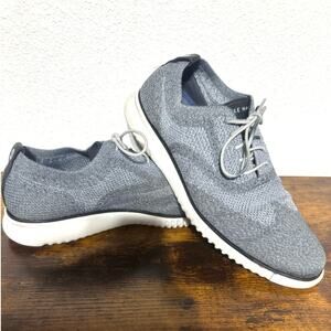 Cole Haan 4.Zerogrand Stitchlite Oxford Casual Shoe Grey Men’s Size 12